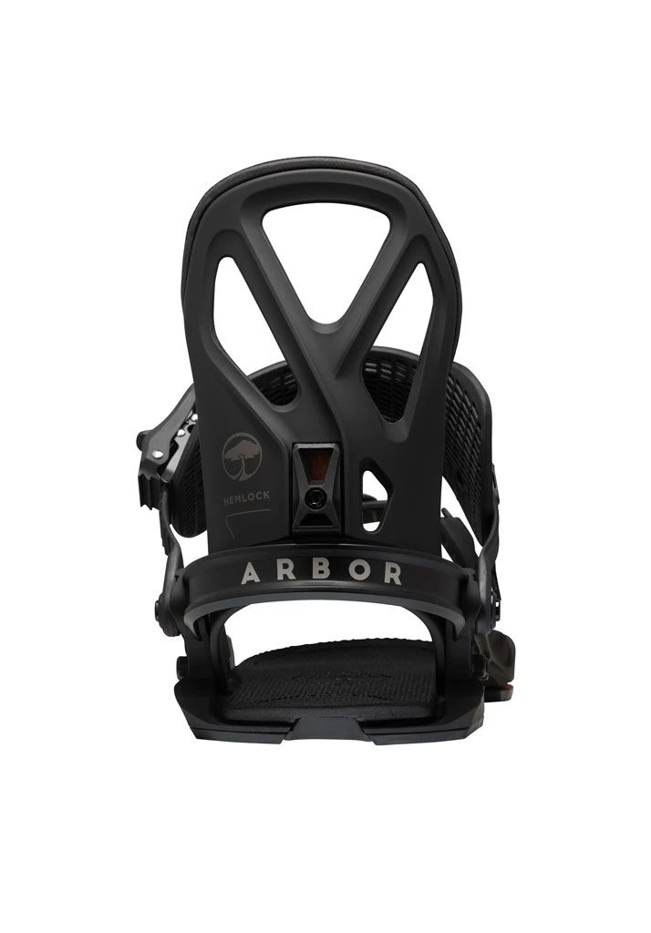 ATTACCHI SNOWBOARD ARBOR HEMLOCK 2023 BLACK 2 ATTACCHI SNOWBOARD ARBOR HEMLOCK 2023 BLACK - immagine 2