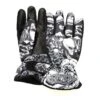 GUANTI SNOWBOARD RIPNDIP DARK TWISTED FANTASY SNOW GLOVES BLACK WHITE