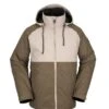 GIACCA SNOWBOARD VOLCOM 2836 INS JACKET DARK TEAK