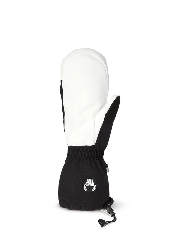 GUANTI SNOWBOARD CRAB GRAB CINCH WOMENS MITT BLACK AND WHITE 2 GUANTI SNOWBOARD CRAB GRAB CINCH WOMENS MITT BLACK AND WHITE - immagine 2