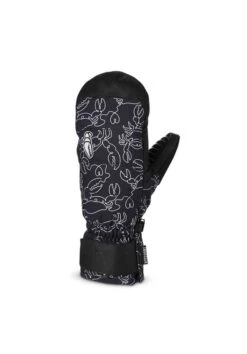 GUANTI SNOWBOARD CRAB GRAB SNUGGLER WOMEN MITT CRAB DOODLE BLACK