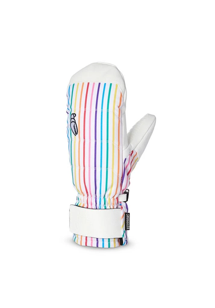 GUANTI SNOWBOARD CRAB GRAB SNUGGLER WOMEN MITT RAINBOW STRIPE 1 GUANTI SNOWBOARD CRAB GRAB SNUGGLER WOMEN MITT RAINBOW STRIPE