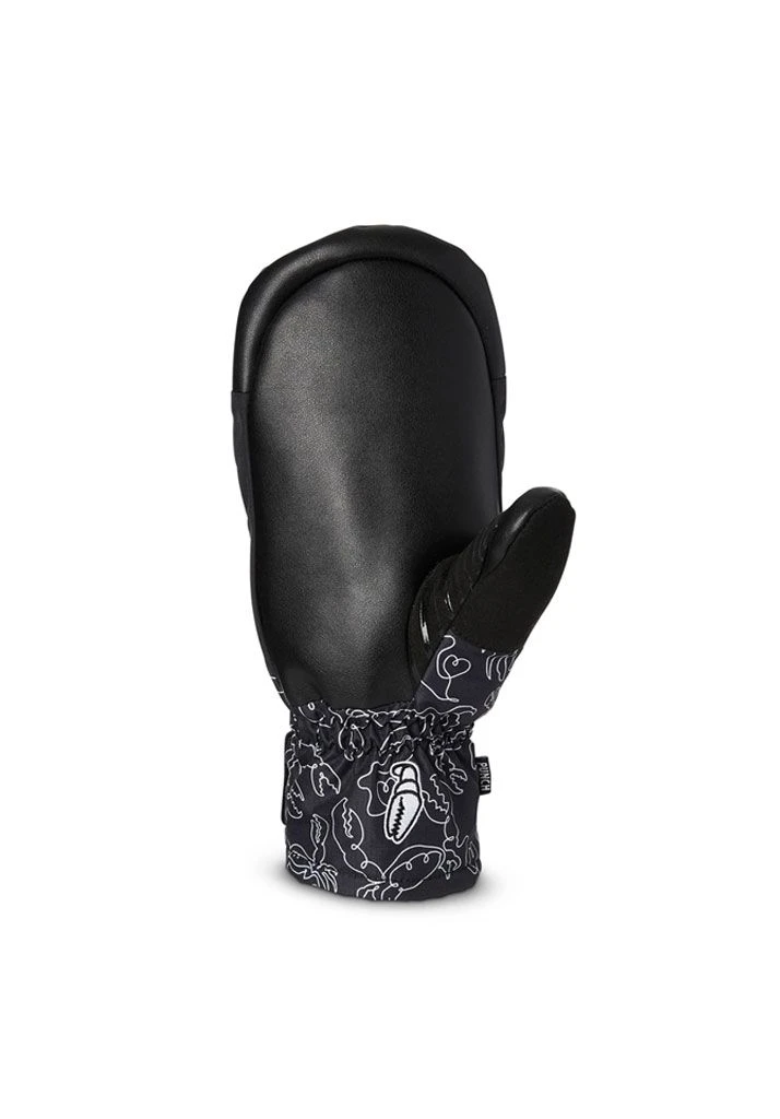 GUANTI SNOWBOARD CRAB GRAB PUNCH MITT CRAB DOODLE BLACK 2 GUANTI SNOWBOARD CRAB GRAB PUNCH MITT CRAB DOODLE BLACK - immagine 2