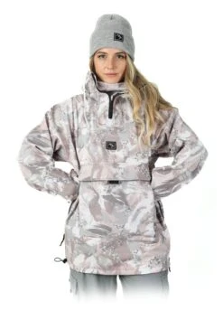 GIACCA SNOWBOARD BRETHREN SOFTSHELL ANORAK INDAHOUSE CAMO -Vendite Volcom || Anon || Red Bull AC14521IDHCM 2