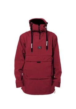 GIACCA SNOWBOARD BRETHREN SOFTSHELL ANORAK MALBEC