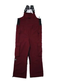 PANTALONI SNOWBOARD BRETHREN SOFTSHELL BIB PANTS MALBEC