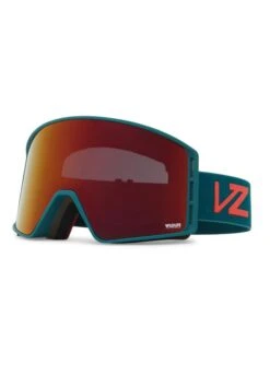 MASCHERA SNOWBOARD VONZIPPER MACH VFS PACIFIC SATIN BLACK FIRE CHROME U