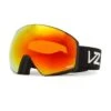 MASCHERA SNOWBOARD VONZIPPER JETPACK BLACK SATIN FIRE CHROME U