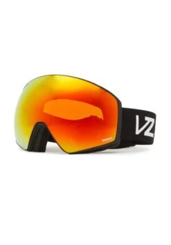 MASCHERA SNOWBOARD VONZIPPER JETPACK BLACK SATIN FIRE CHROME U