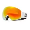 MASCHERA SNOWBOARD VONZIPPER JETPACK WHITE GLOSS FIRE CHROME U