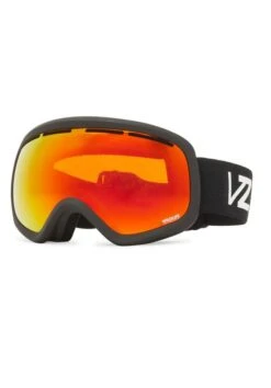 MASCHERA SNOWBOARD VONZIPPER SKYLAB BLACK SATIN FIRE CHROME U