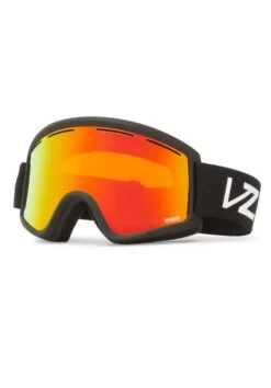 MASCHERA SNOWBOARD VONZIPPER CLEAVER BLACK SATIN FIRE CHROME U