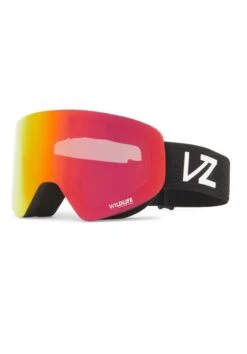 MASCHERA SNOWBOARD VONZIPPER ENCORE BLACK SATIN FIRE CHROME U