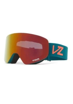 MASCHERA SNOWBOARD VONZIPPER ENCORE PACIFIC SATIN BLACK FIRE CHROME U