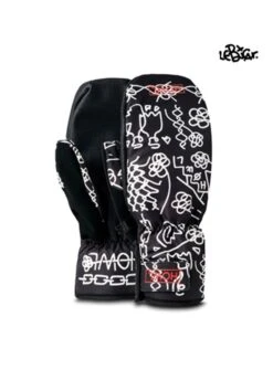 GUANTI SNOWBOARD HOWL FLYWEIGHT MITT BLACK - FLASH ART