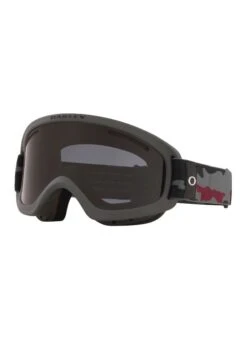 MASCHERA SNOWBOARD OAKLEY O FRAME 2.0 PRO YOUTH GREY GRENACHE CAMO DARK GREY PERSIMMON U