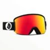 MASCHERA SNOWBOARD VOLCOM GARDEN GLOSS BLACK +BL RED CHROME U