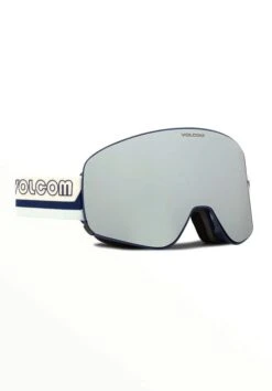 MASCHERA SNOWBOARD VOLCOM ODYSSEY DARK BLUE OFF WHITE SKY +BL SILVER CHROME U