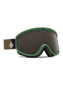 MASCHERA SNOWBOARD VOLCOM FOOTPRINTS DARK TEEK FOREST GREEN BRONZE U