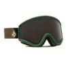MASCHERA SNOWBOARD VOLCOM YAE DARK TEEK FOREST GREEN BRONZE U