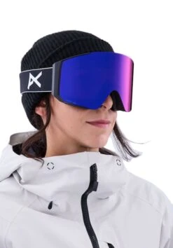 MASCHERA SNOWBOARD ANON SYNC BLACK PERCEIVE SUNNY RED U -Vendite Volcom || Anon || Red Bull ac14094pcsnrdu 2