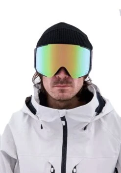 MASCHERA SNOWBOARD ANON SYNC BLACK PERCEIVE VARIABLE GREEN U -Vendite Volcom || Anon || Red Bull ac14094pcvbgnu 1