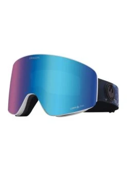 MASCHERA SNOWBOARD DRAGON PXV BRYAN IGUCHI SIGNATURE + BONUS LENS AMBER LUMALENS BLUE ION U