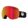 MASCHERA SNOWBOARD DRAGON X1 SPLIT + BONUS LENS ROSE LUMALENS RED ION U
