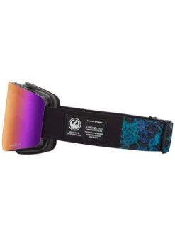 MASCHERA SNOWBOARD DRAGON R1 OTG BLACK PEARL + BONUS LENS AMBER LUMALENS PURPLE ION U -Vendite Volcom || Anon || Red Bull ac14154llprinu 2