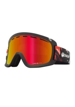 MASCHERA SNOWBOARD DRAGON D1 OTG KOI + BONUS LENS LIGHT ROSE LUMALENS RED ION U