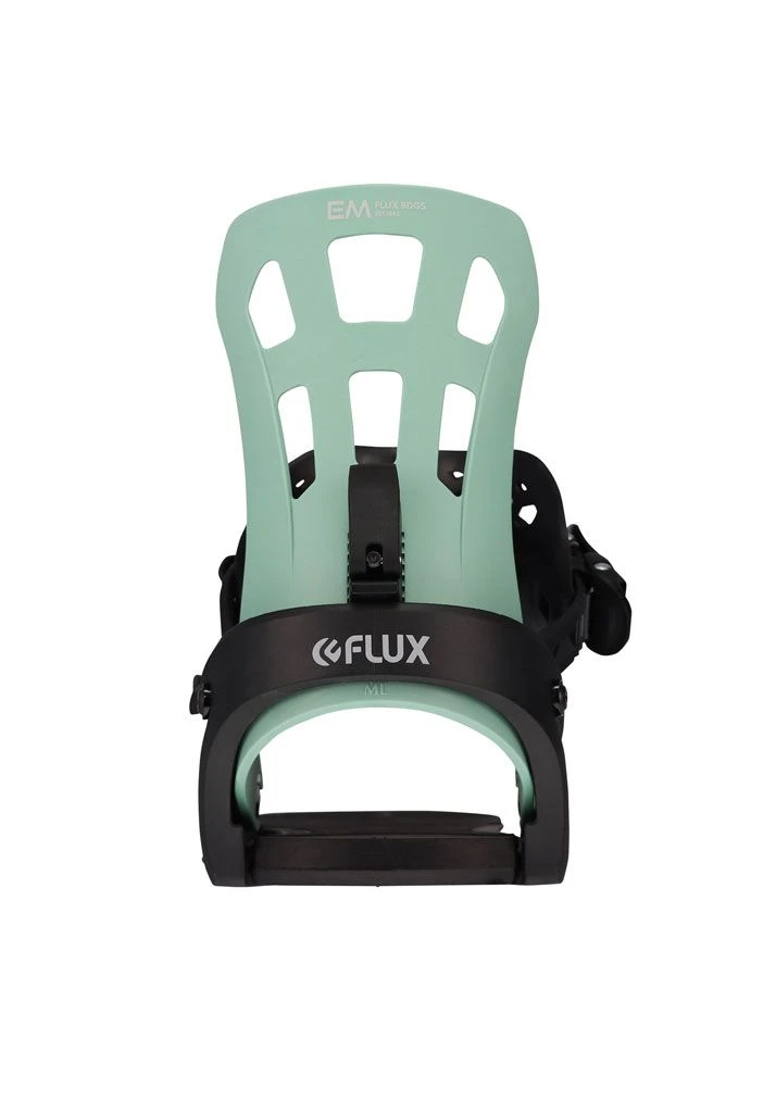 ATTACCHI SNOWBOARD FLUX EM 2023 GREEN 4 ATTACCHI SNOWBOARD FLUX EM 2023 GREEN - immagine 4