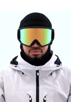 MASCHERA SNOWBOARD ANON RELAPSE BLACK PERCEIVE VARIABLE GREEN U -Vendite Volcom || Anon || Red Bull ac14188pcvbgrnu 2