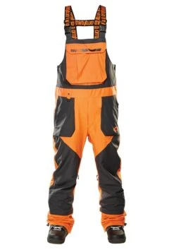 PANTALONI SNOWBOARD 32 THIRTYTWO BASEMENT BIB ORANGE