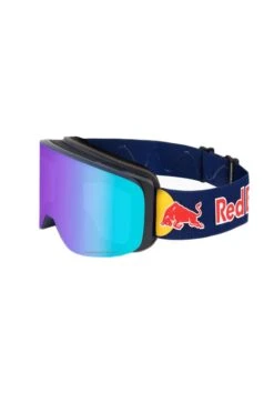 MASCHERA SNOWBOARD RED BULL MAGNETRON SLICK DARK BLUE BLUE SMOKE WITH BLUE MIRROR U