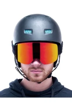MASCHERA SNOWBOARD RED BULL MAGNETRON SLICK RED RED ORANGE WITH RED MIRROR U -Vendite Volcom || Anon || Red Bull ac14360ogrmru 2