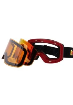 MASCHERA SNOWBOARD RED BULL MAGNETRON SLICK RED RED ORANGE WITH RED MIRROR U -Vendite Volcom || Anon || Red Bull ac14360ogrmru 4
