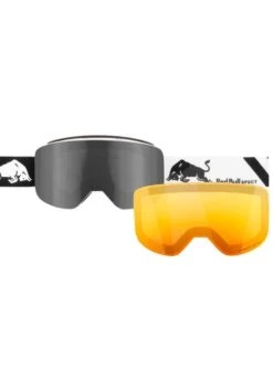MASCHERA SNOWBOARD RED BULL MAGNETRON SLICK BLACK SMOKE GRADIENT WITH SILVER FLASH U -Vendite Volcom || Anon || Red Bull ac14361gdwsfhu 3