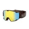 MASCHERA SNOWBOARD RED BULL PARK BLACK YELLOW GREY WITH YELLOW MIRROR U
