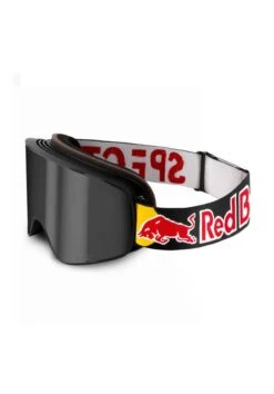 MASCHERA SNOWBOARD RED BULL RUSH BLACK SILVER ORANGE WITH SILVER FLASH U