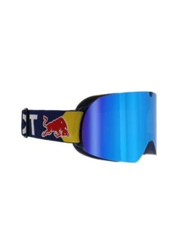 MASCHERA SNOWBOARD RED BULL SOAR DARK BLUE ICE BLUE GREY WITH ICE BLUE MIRROR U