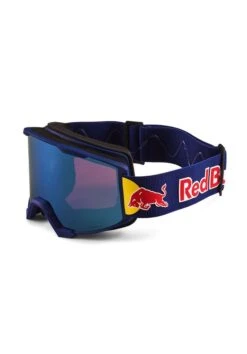 MASCHERA SNOWBOARD RED BULL SOLO DARK BLUE BLUE BROWN WITH BLUE MIRROR U