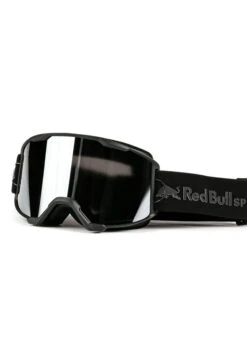 MASCHERA SNOWBOARD RED BULL SOLO BLACK SMOKE GRADIENT WITH SILVER FLASH U