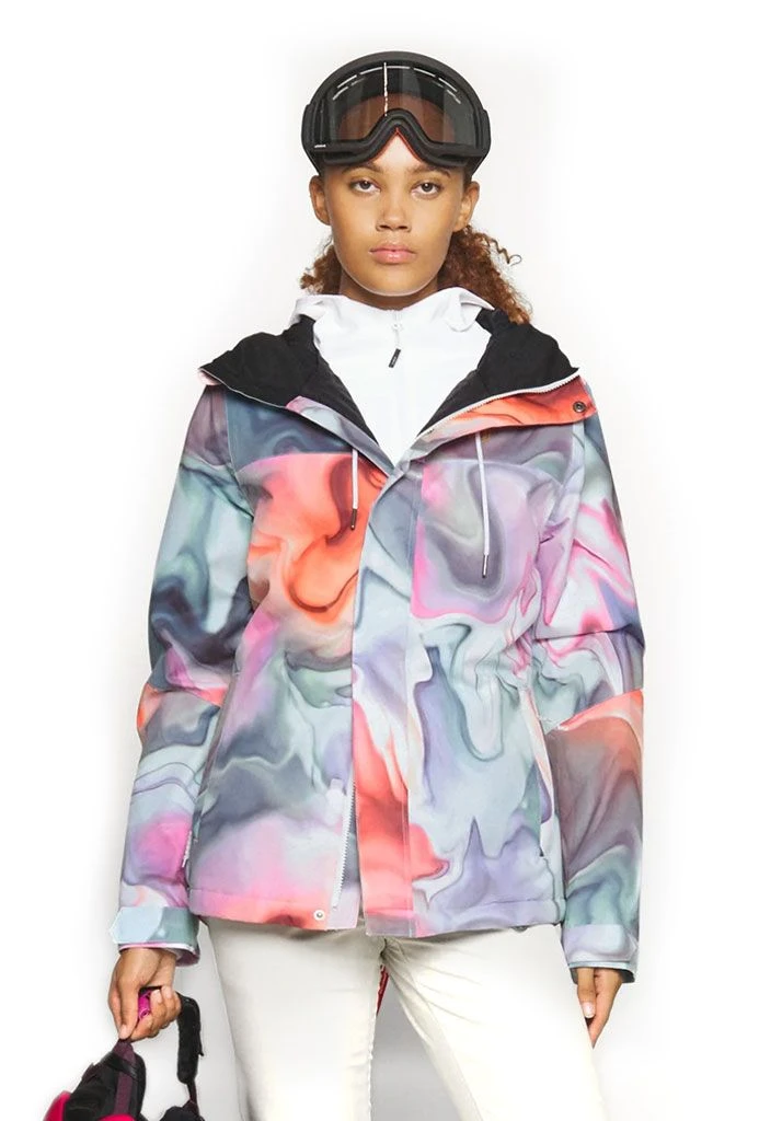 GIACCA SNOWBOARD VOLCOM BOLT INS JACKET NEBULA PRINT 2 GIACCA SNOWBOARD VOLCOM BOLT INS JACKET NEBULA PRINT - immagine 2