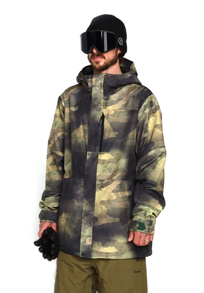GIACCA SNOWBOARD VOLCOM L INS GORE-TEX JACKET CAMO 4 GIACCA SNOWBOARD VOLCOM L INS GORE-TEX JACKET CAMO - immagine 4