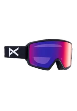 MASCHERA SNOWBOARD ANON M3 MFI BLACK PERCEIVE SUN RED U
