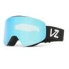 MASCHERA SNOWBOARD VONZIPPER ENCORE BLACK SATIN STELLAR CHROME U